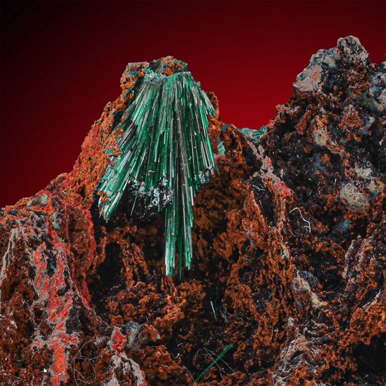 Malachite-Friedrich Mine | Wissen | Siegen | Siegerland | Rhineland-Palatinate | Germany